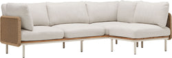 NIHOA Lounge 4er Sofa_ Kunststoffgefl. - Sand