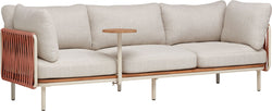 NIHOA Sofa+Anstecktisch_Rope Terracotta - Terra