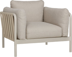 FUNCHAL Fauteuil lounge - Sand / L: 90.0 cm x P: 80.0 cm x H: 59.0 cm