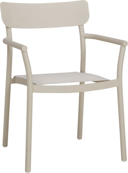 HAVANNA chaise - coral sand / B:55.5cm x T:59cm x H:84.4 cm