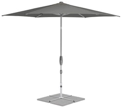 Parasol Suncomfort by Glatz SHELL TURN - Gris pierre / H : 266,0 cm