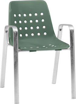 Schaffner BERMUDA Stuhl - Thymiangrün / B: 55.0 cm x T: 63.0 cm x H: 79.0 cm