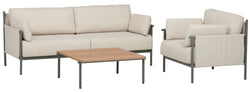 SAONA Loungeset - Sand / B: 200.0 cm x T: 83.0 cm x H: 78.0 cm