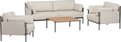 SAONA Loungeset - Sand / B: 200.0 cm x T: 83.0 cm x H: 78.0 cm
