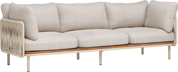 NIHOA Loungesofa - Hellgrau / B: 234.0 cm x T: 81.0 cm x H: 18.0 cm