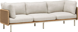 NIHOA Loungesofa - Sand / B: 234.0 cm x T: 81.0 cm x H: 18.0 cm