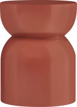 QUIRK tavolino accostabile - terracotta / L: 34cm x P: 35cm H: 45cm