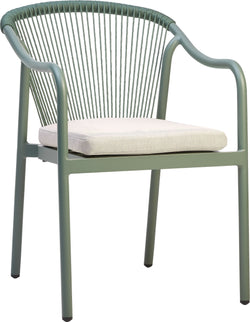 LAESO sedia - verde timo / L:55cm x P:65 x H:83cm