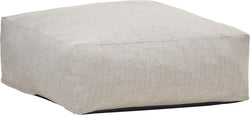 COLOMBO Loungehocker - coral sand / B: 85cm x T: 85cm x H: 30cm