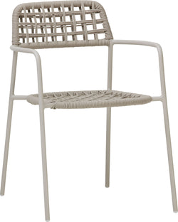ELA Stuhl - B: 57cm x T: 62cm x H: 83cm / Coral sand