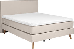 HASENA PRONTO Lit Boxspring - Beige / L: 160.0 cm x P: 200.0 cm