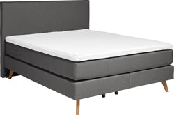 HASENA PRONTO Boxspringbett - Anthrazit / B: 180.0 cm x T: 200.0 cm