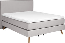HASENA PRONTO Lit Boxspring - Gris / L: 180.0 cm x P: 200.0 cm