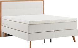 HASENA PRONTO Lit Boxspring - Blanc / L: 160.0 cm x P: 200.0 cm