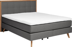 HASENA PRONTO Letto Boxspring - Antracite / L: 160.0 cm x P: 200.0 cm