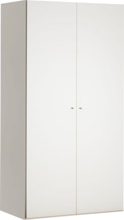 MODUL ONE Armoire à portes pivotantes - Creme / L: 102.0 cm x P: 59.0 cm x H: 195.0 cm