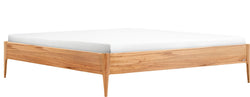 HASENA LOUNGE Bett - Buche / B: 180.0 cm x T: 200.0 cm
