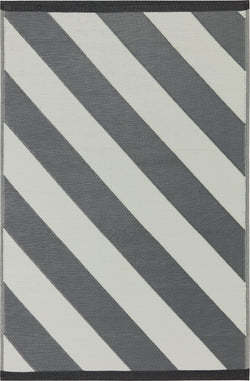 BEAU Teppich In- und Outdoor - grau / B: 120.0 cm x T: 170.0 cm