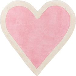 SE-ZIGERLI Teppich - rosa / B: 80.0 cm x T: 80.0 cm x D: 80.0 cm