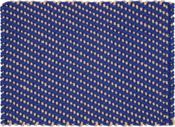JORIS Paillasson - bleu / L: 70.0 cm x P: 50.0 cm