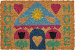 HOIHAUS Fussmatte design: sonnhild kestler - multicolor / B: 60.0 cm x T: 40.0 cm