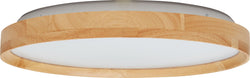 AVENZA Applique / plafonnier - Blanc, naturel / L: 40.0 cm x P: 40.0 cm x H: 6.15 cm