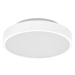 LE_SMART ORBIS BACKLITE ceiling la round - Weiss / L: 35.0 cm x P: 35.0 cm x H: 9.0 cm
