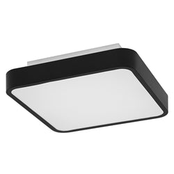 LE_SMART ORBIS BACKLITE Wand-Deckenl squ - Schwarz / L: 35.0 cm x P: 35.0 cm x H: 9.0 cm