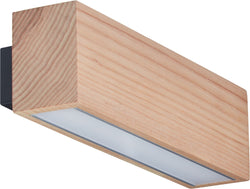 LIGA Wand- / Deckenleuchte - Natur / B: 7.0 cm x T: 25.5 cm x H: 7.5 cm