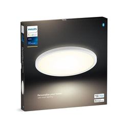 Philips hue TENTO Applique / plafonnier - Blanc / L: 30.0 cm x H: 2.5 cm