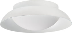MEINA Wand- / Deckenleuchte - Weiss / H: 10.5 cm x D: 29.0 cm