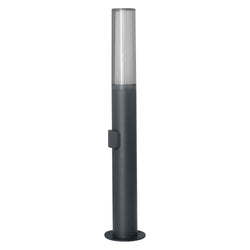 LE_SMART OUTD LANTERN FLARE Bod.-/Geh 60 - Grau / B: 11.0 cm x T: 11.0 cm x H: 60.4 cm