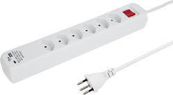 Multipresa POWER EASY - bianca / L: 9 cm, P: 41 cm x A: 5 cm
