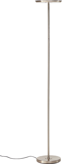 MIRANDA Lampada a stelo - Argentato / P: 30.0 cm x L: 28.0 cm x A: 180.0 cm