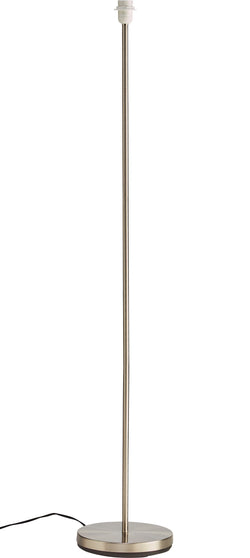 MIX&MATCH LIFT IIII Base per lampada da terra - L: 25,0 cm x P: 25,0 cm x A: 140,0 cm / Colore argento