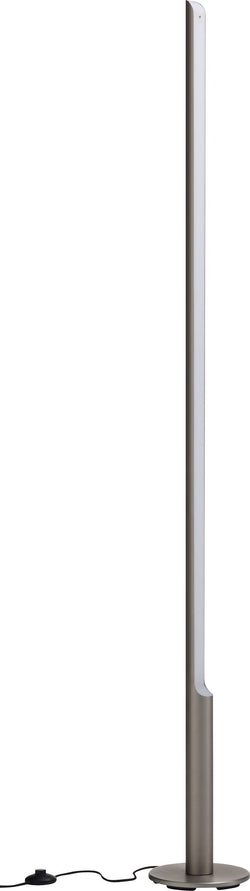 PIPE Stehleuchte - Silberfarbig / H: 188.0 cm x D: 22.0 cm