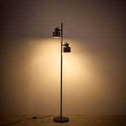 Lampadaire LANA - H : 153,0 cm x P : 25,0 cm / Noir