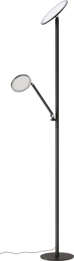CERVINIA Lampadaire - Noir / H : 179,8 cm x P : 25,0 cm