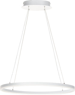 GIOTTO Lampada a sospensione - Bianco / L: 60.0 cm x P: 60.0 cm x A: 200.0 cm