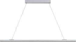 VIANO Lampada a sospensione - Color argento / L: 169.0 cm x P: 4.5 cm x A: 150.0 cm