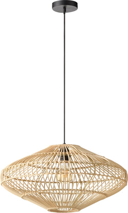 ESTEFANIA Lampe à suspension - Nature / H : 29,0 cm x P : 56,0 cm