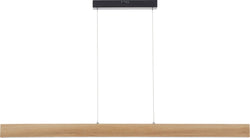LIGA Hängeleuchte - Natur / B: 132.0 cm x T: 5.0 cm