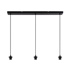 ARTDELIGHT CAROLA Suspension - Noir / L: 100.0 cm x H: 150.0 cm x D: 10.0 cm