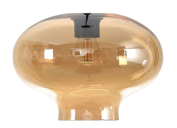 ARTDELIGHT TORONTO Paralume - Arancione / A: 18.5 cm x D: 26.5 cm