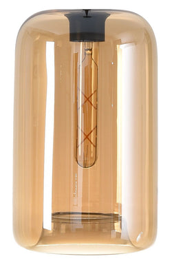 ARTDELIGHT BOTANY Lampenschirm - Orange / H: 30.0 cm x D: 18.0 cm