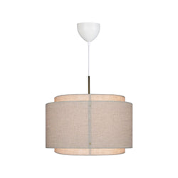 Nordlux TAKAI Lampe à suspension - Beige / H : 30,0 cm x P : 45,0 cm