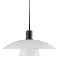 Nordlux VERONA Lampe à suspension - Noir et blanc / L: 40.0 cm x H: 18.8 cm