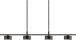 Nordlux CLYDE Suspension - Noir / L: 115.0 cm x P: 8.5 cm x H: 9.3 cm