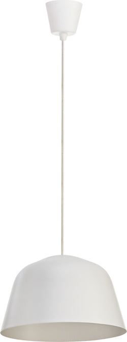 NIA Lampe à suspension - Blanc / H : 20,0 cm x P : 30,0 cm