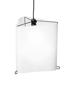 HOMEWORKS Lampe suspendue - blanc / D: 27.9 x H: 36cm